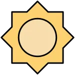 Sun SVG Icon